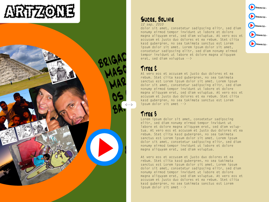 Interface Artzone