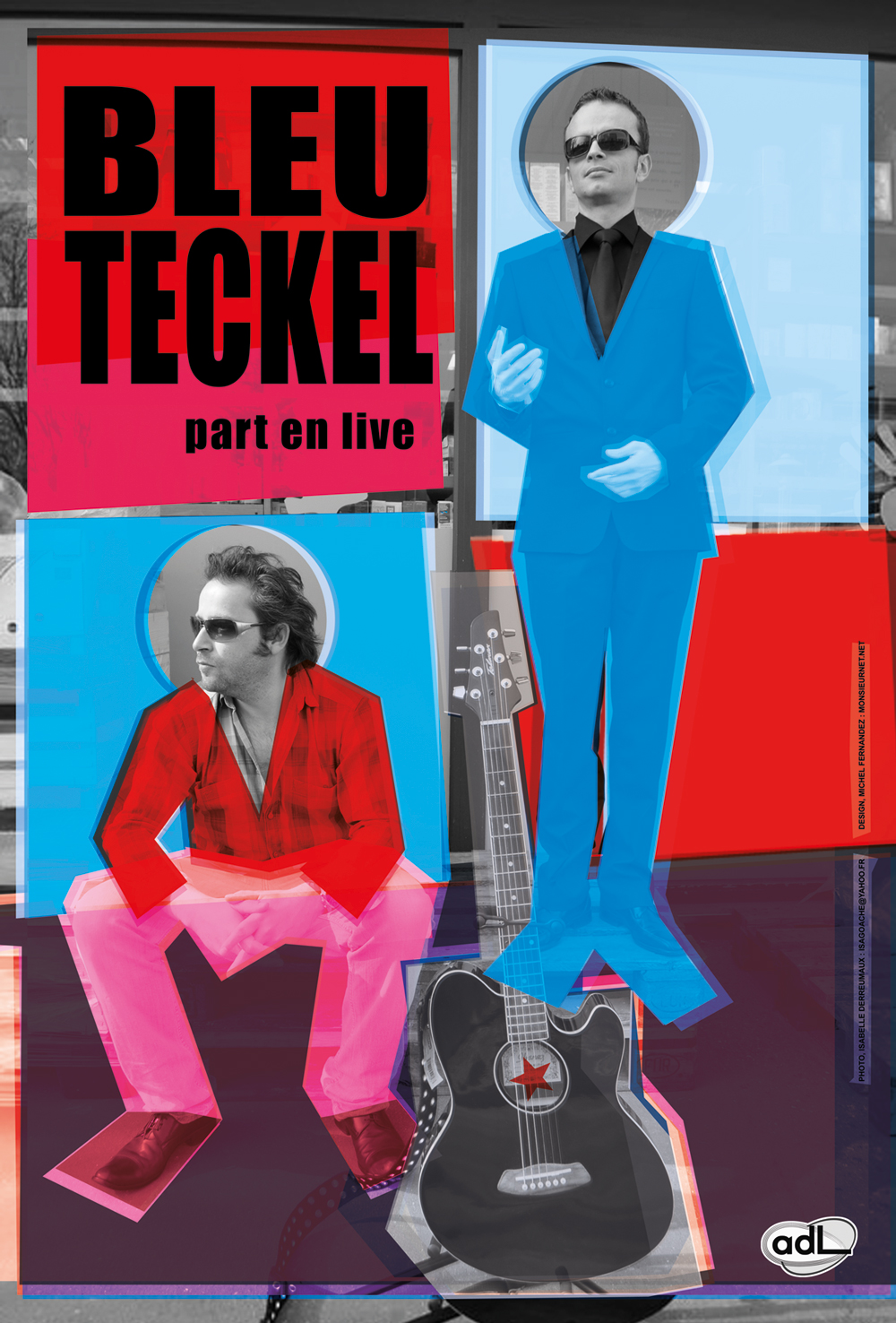 Bleu Teckel affiche