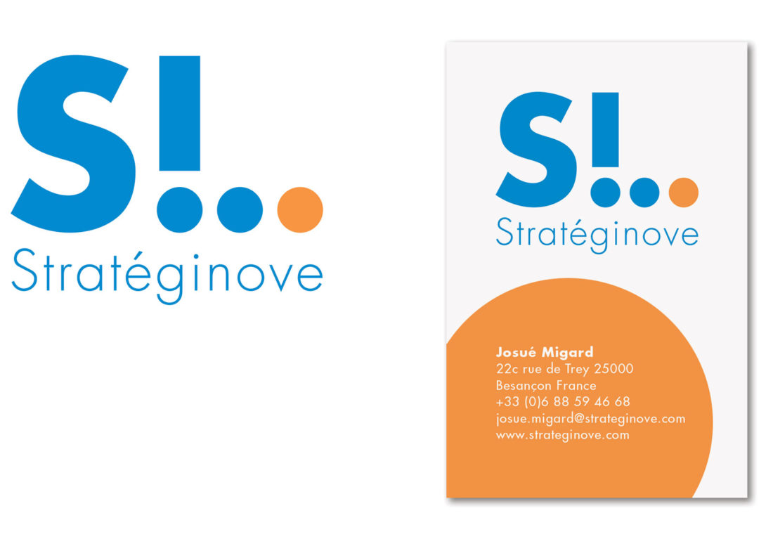 Stratéginove logo+carte de visite